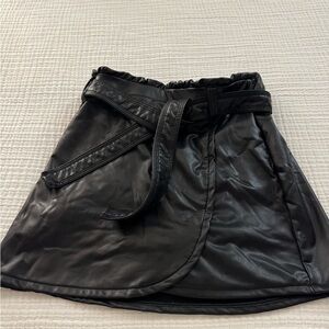 Abercrombie Kids Black Mini Skirt